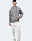 Switcher zip-hoodie uomo colore miami/ebano chine