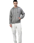Switcher zip-hoodie uomo colore miami/ebano chine