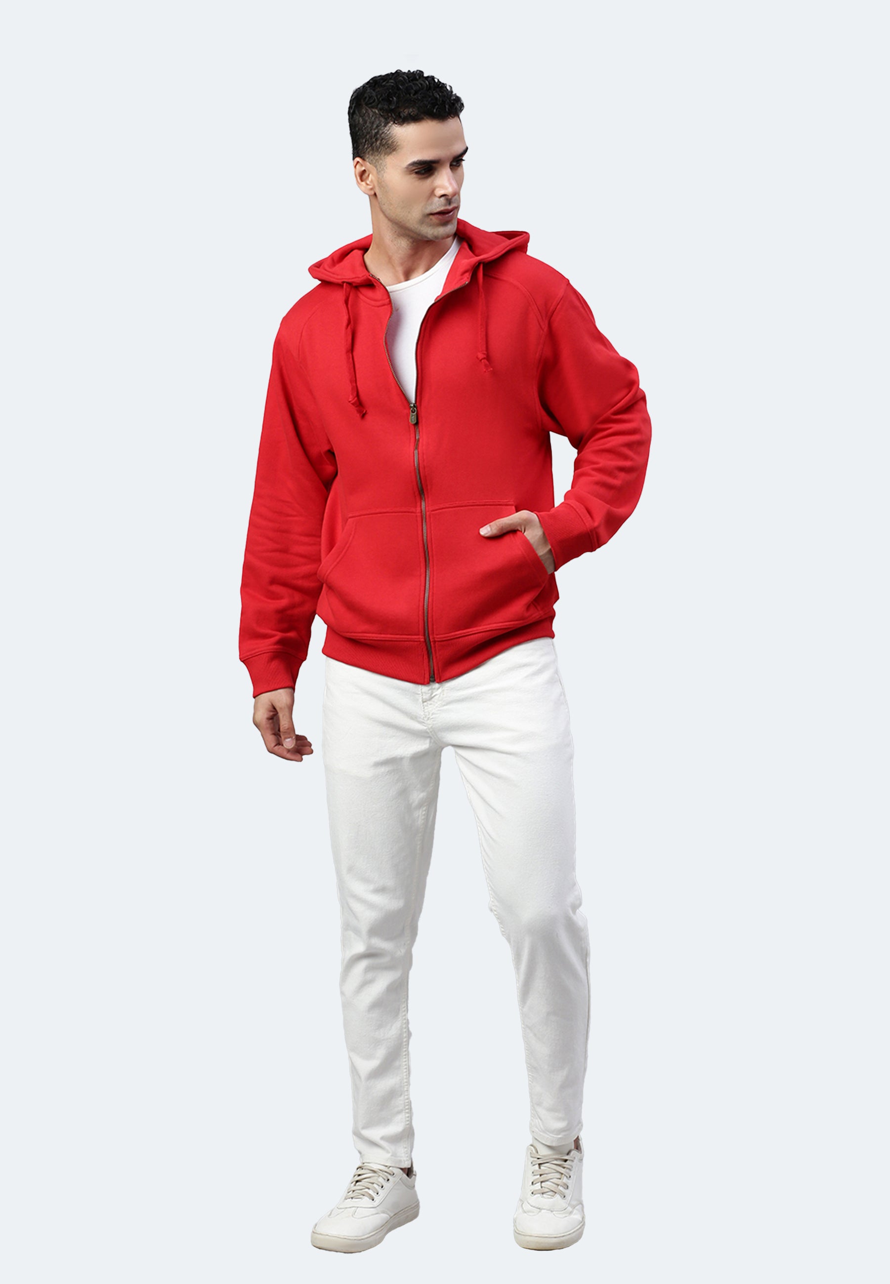 Switcher zip-hoodie uomo miami color/rouge