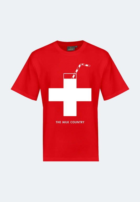 Camicia Switcher Milk Country color/10 rouge