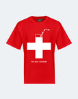 Camicia Switcher Milk Country color/10 rouge