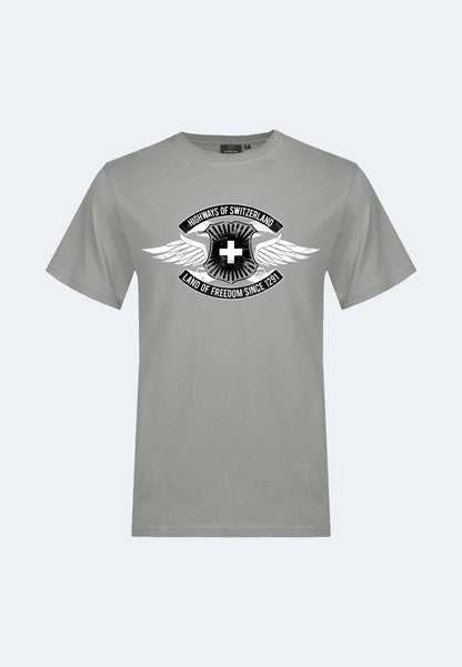 Camicia di commutazione Autostrade svizzere a colori/402 gris fonce