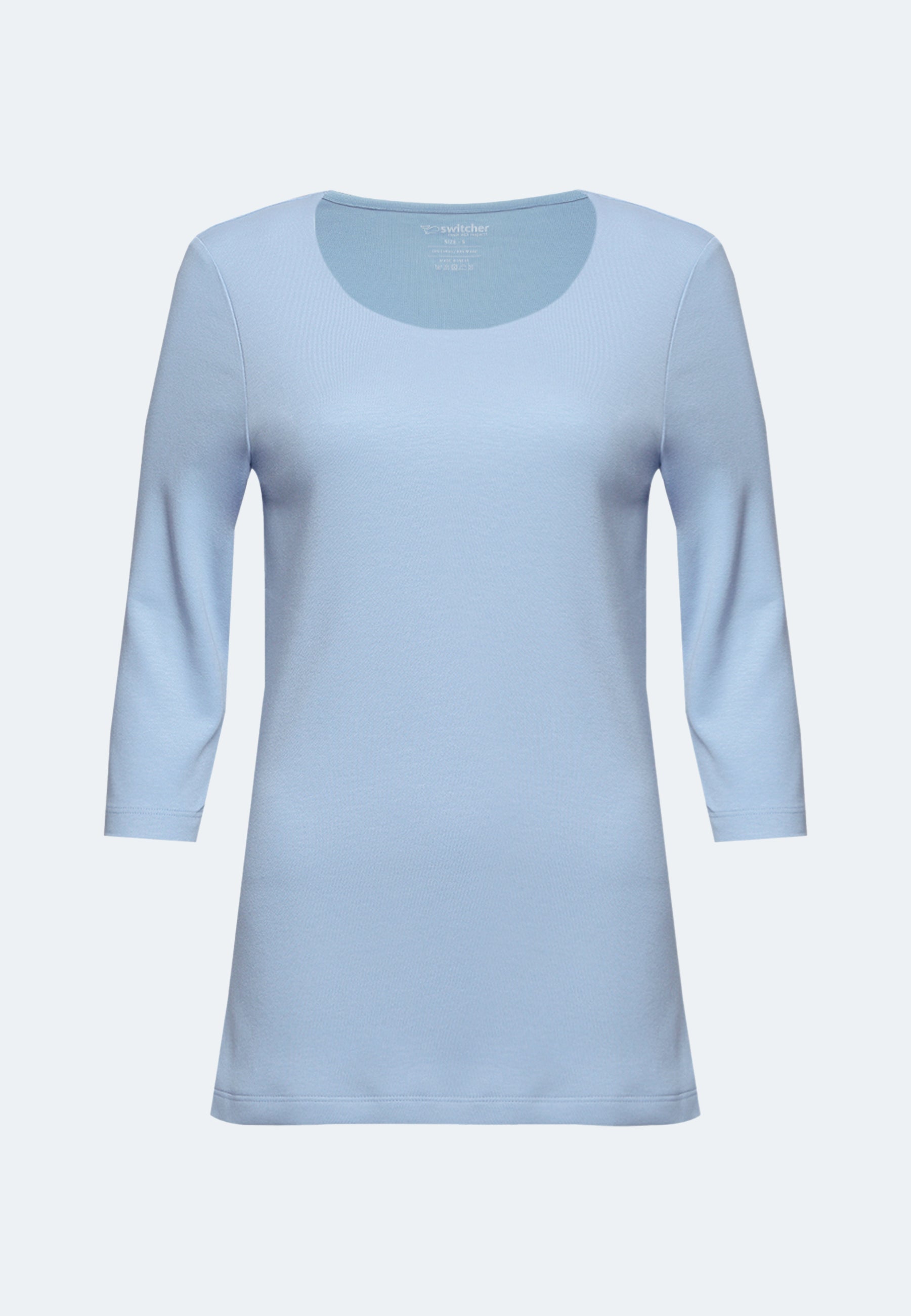 Switcher manica lunga tisha colore/205 blue soul