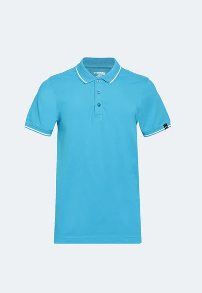 Polo a contrasto con elastan Ben