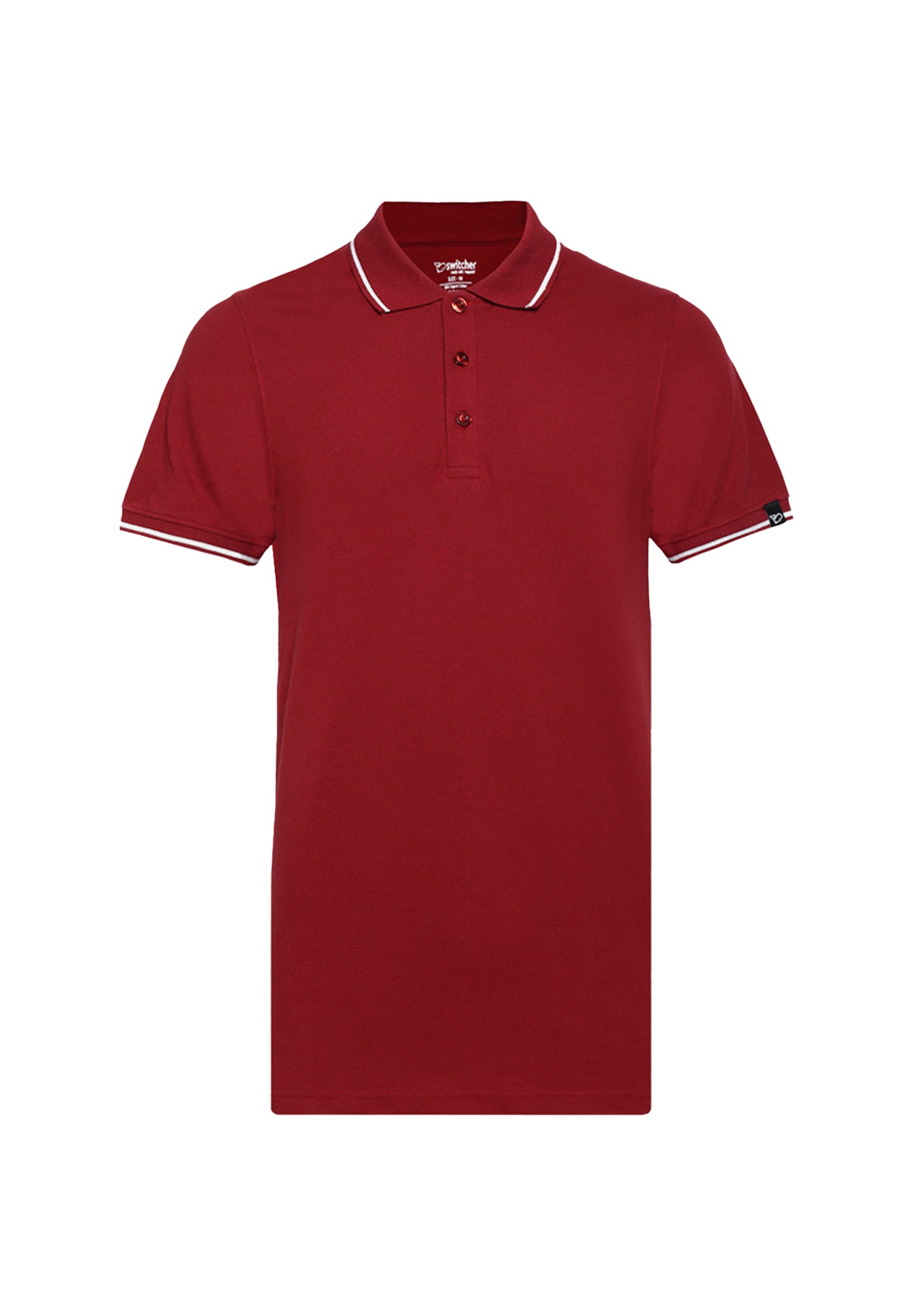 Polo a contrasto con elastan Ben