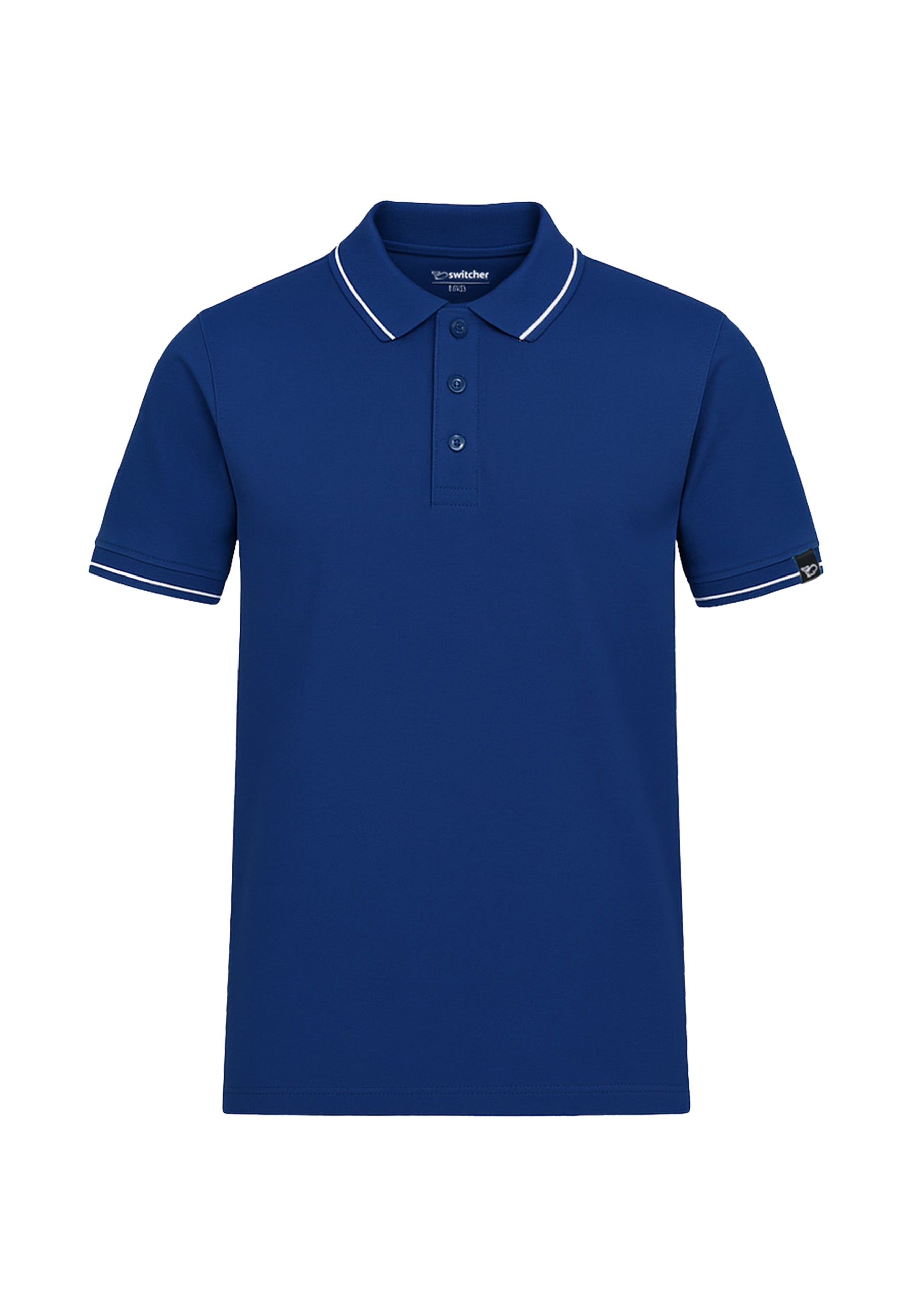 Polo a contrasto con elastan Ben