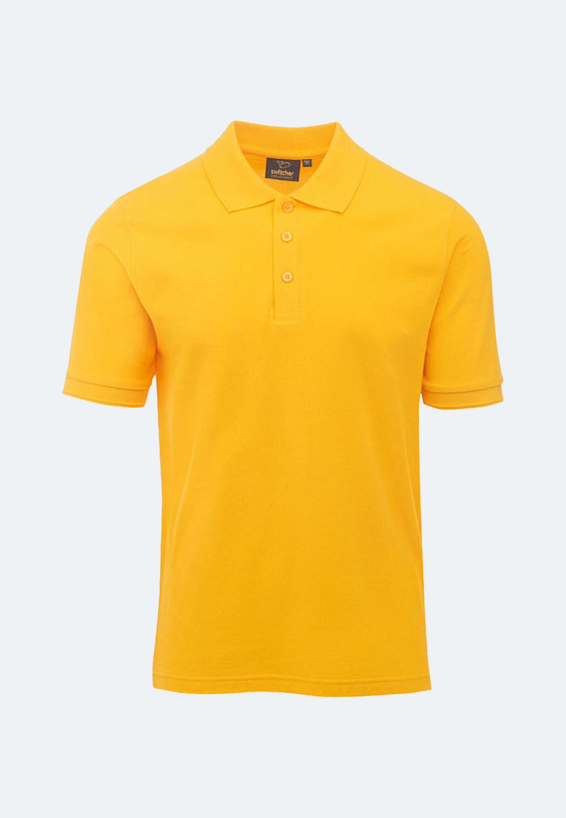 Polo da uomo Switcher colore john/giallo