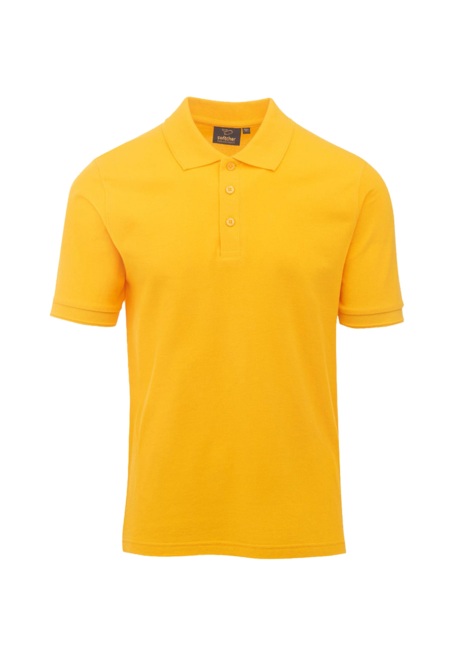 Polo da uomo Switcher colore john/giallo