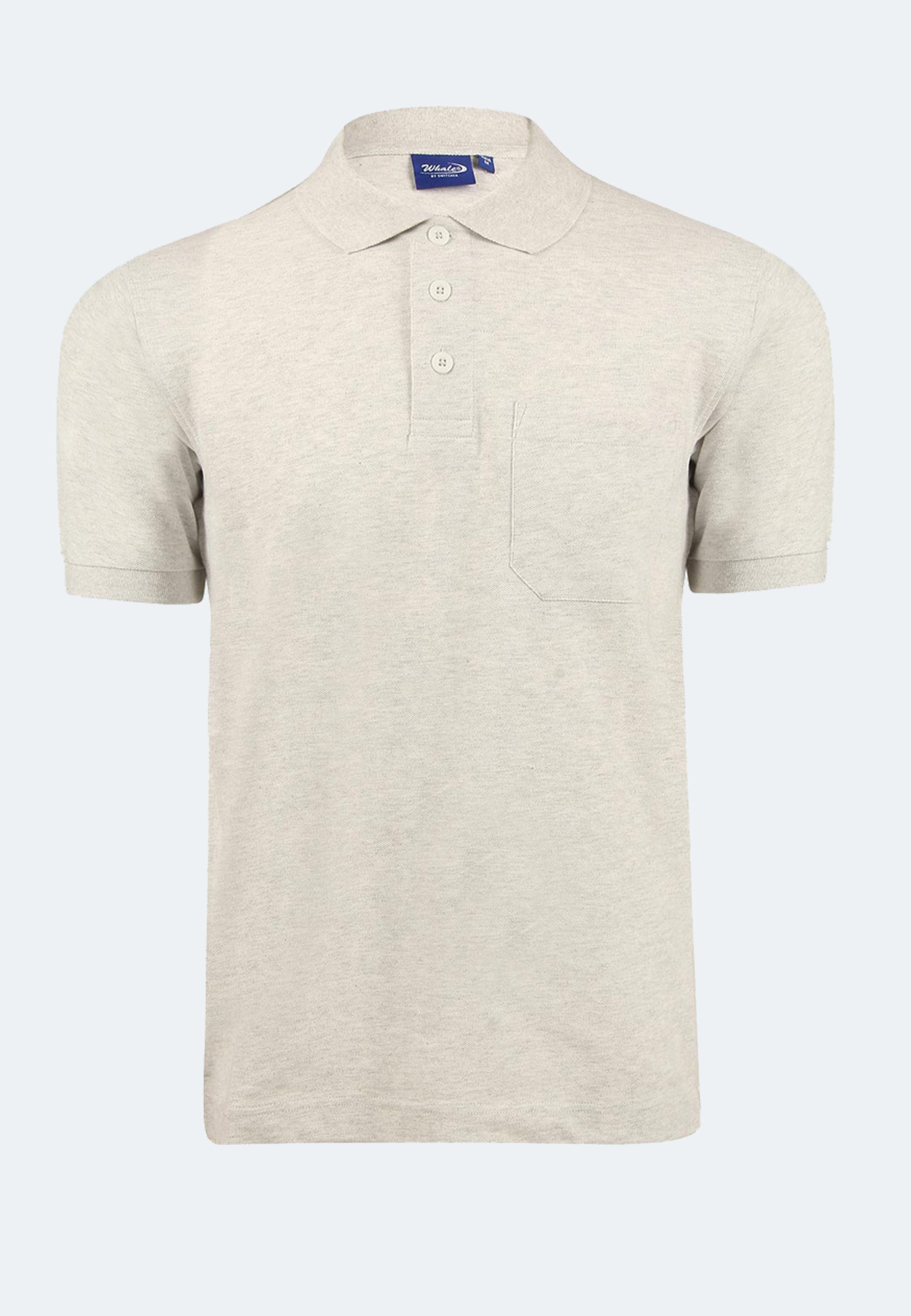 Polo Switcher pocket color balena/blanc chine