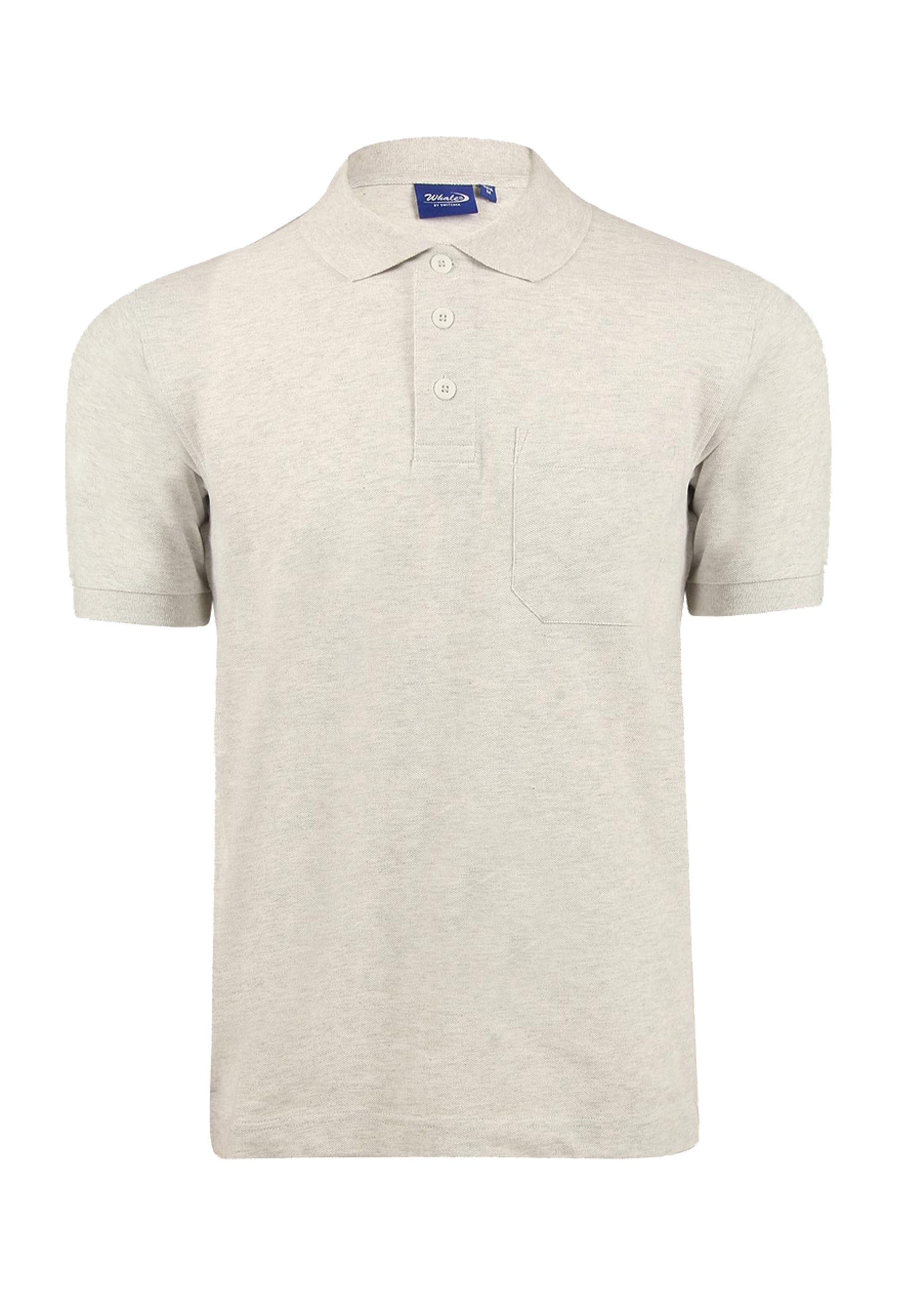 Polo Switcher pocket color balena/blanc chine