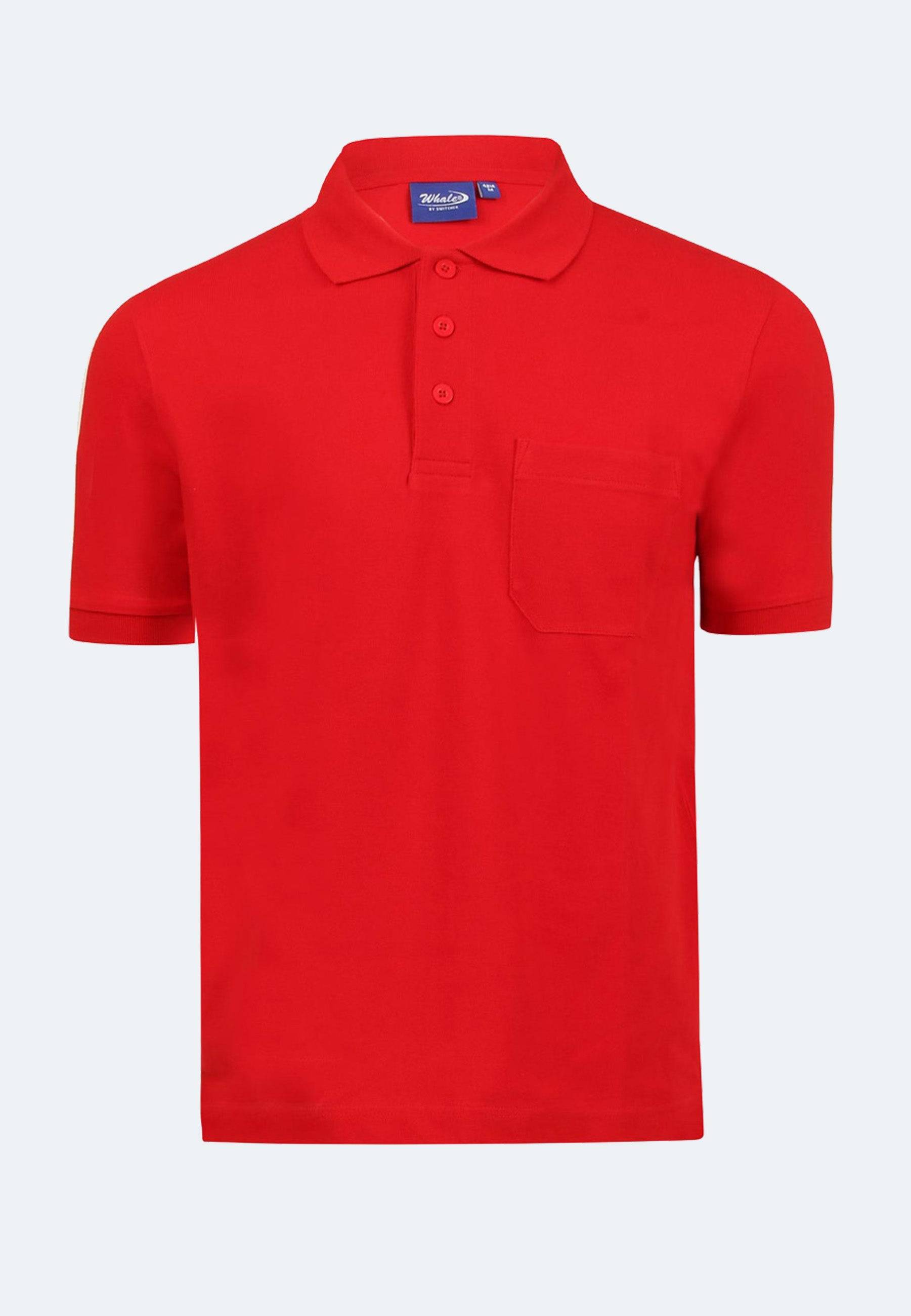 Switcher pocket polo colore balena/rouge