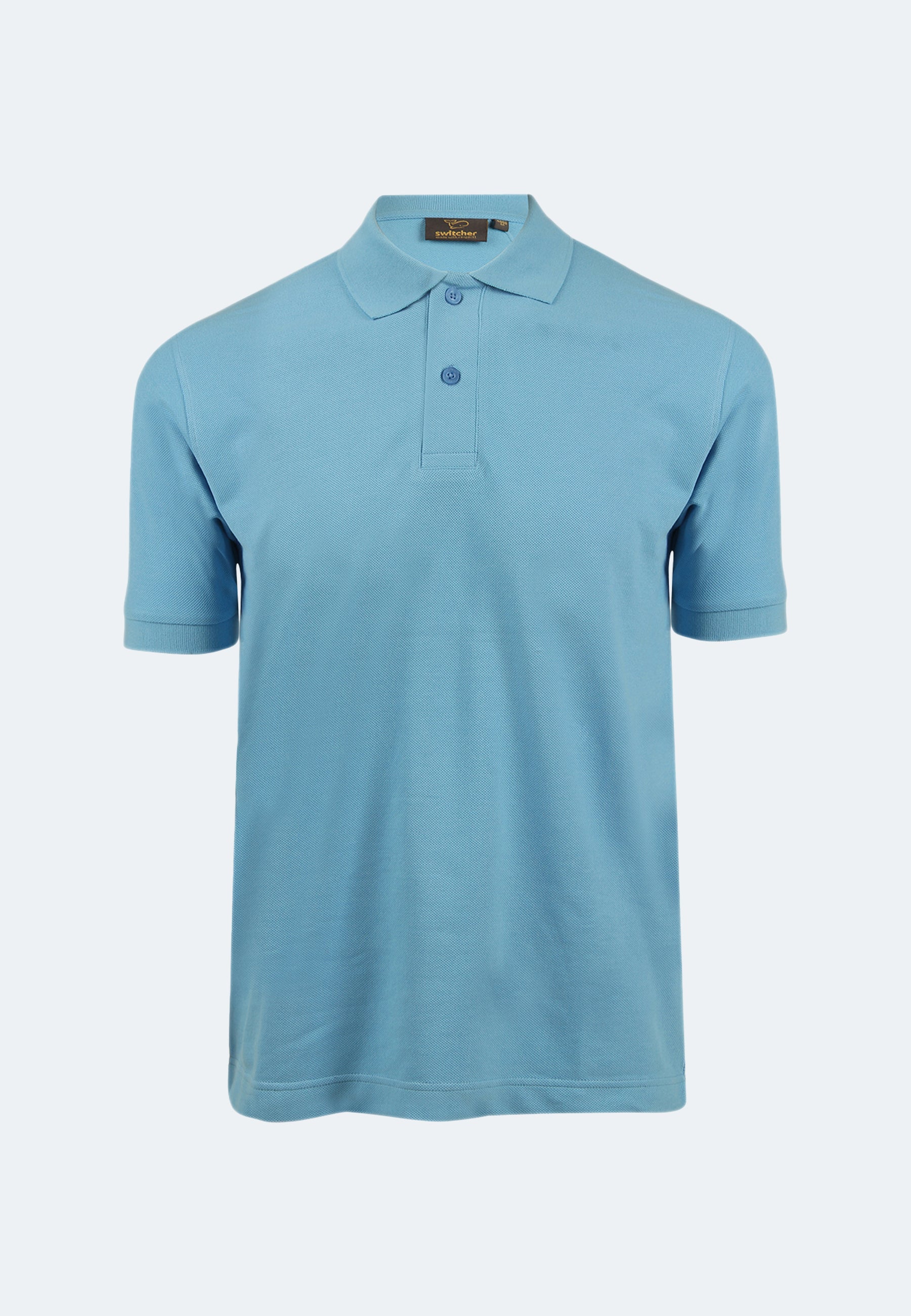 Polo da uomo Switcher Samuel color/blu ghiaccio