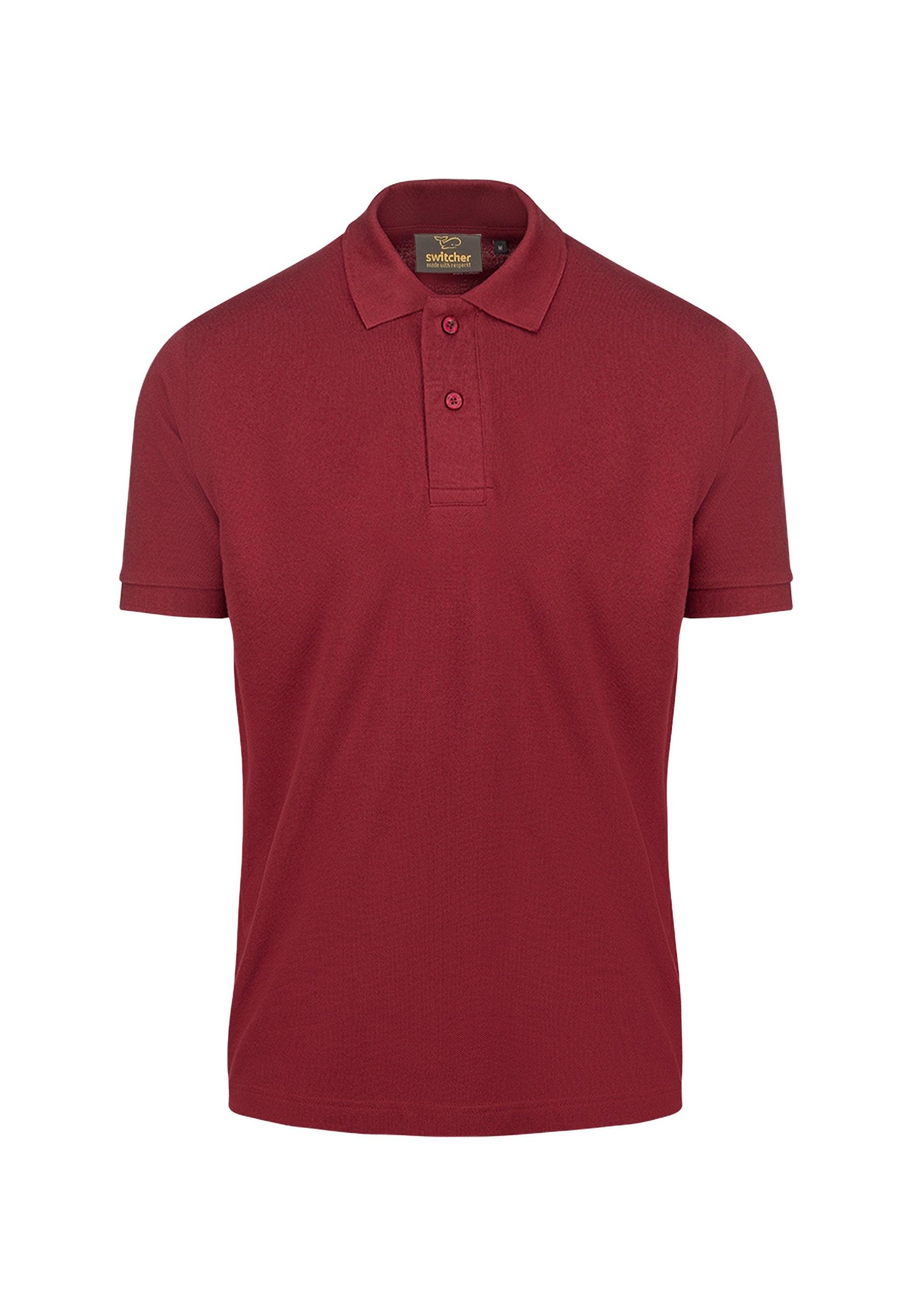 Polo da uomo Switcher Samuel color/bordeaux