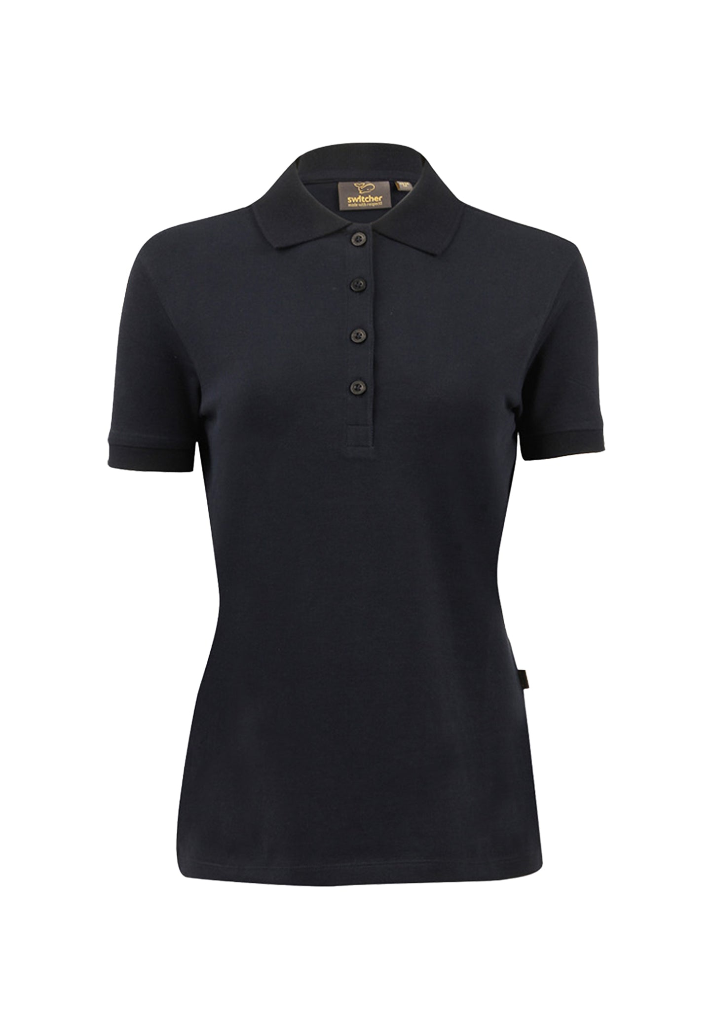 Polo in piqué organico elasticizzato Stacy