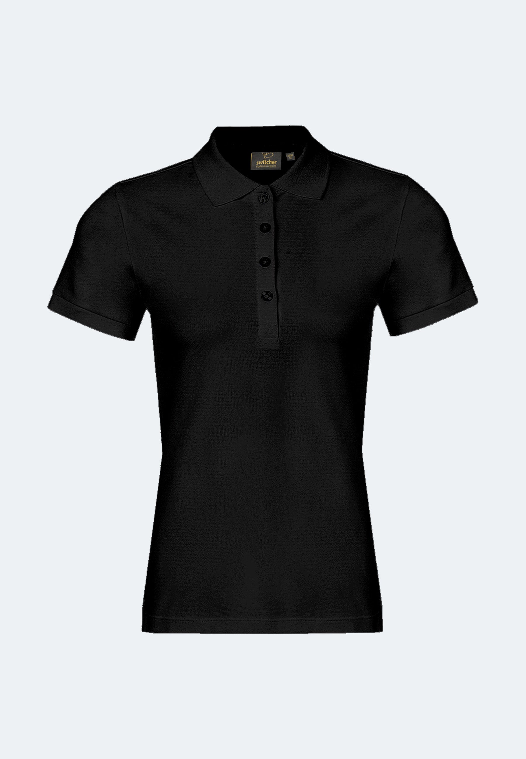 Polo in piqué organico elasticizzato Stacy