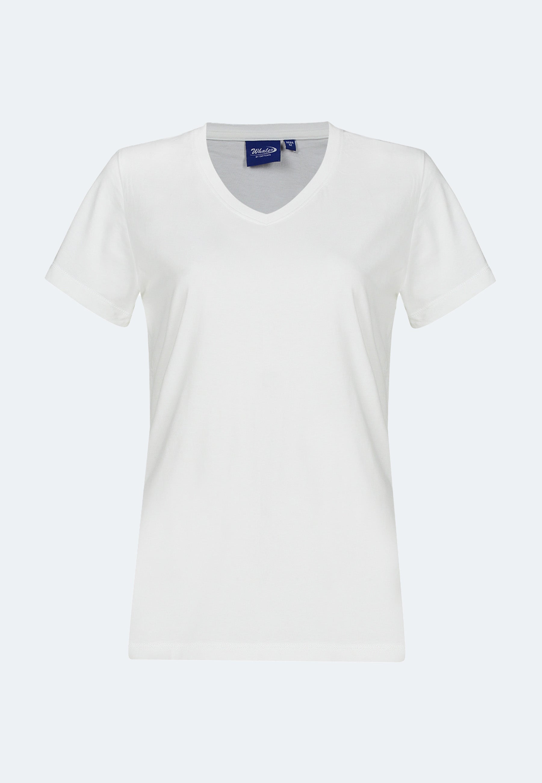 Maglietta donna con scollo a V Balena