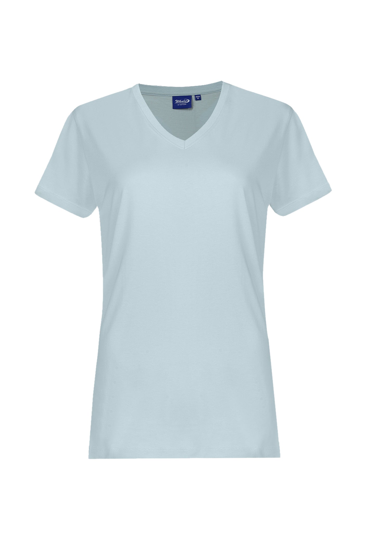 Maglietta donna con scollo a V Balena