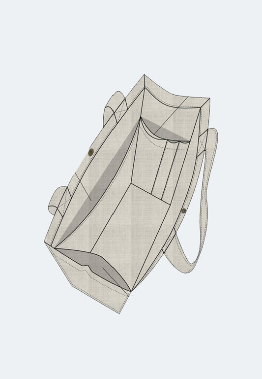 Borsa della spesa 100% riciclata