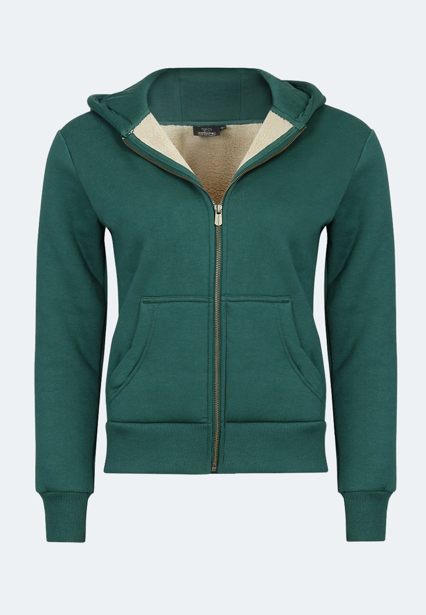 Switcher Sherpa Felpa con cappuccio grimentz colore/345 Foret
