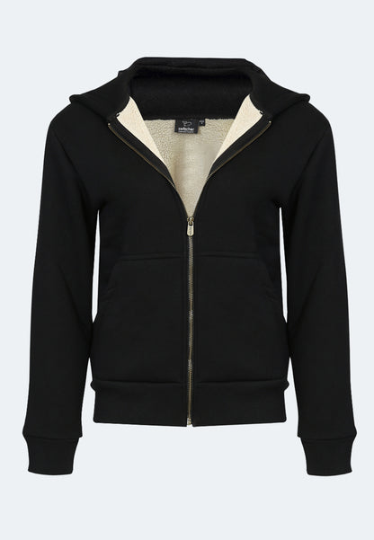 Switcher Sherpa Felpa con cappuccio grimentz color/40 noir
