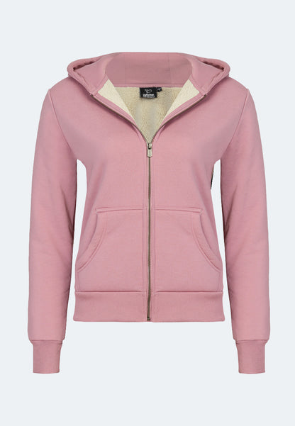 Switcher Sherpa Felpa con cappuccio grimentz colore/196 rosa