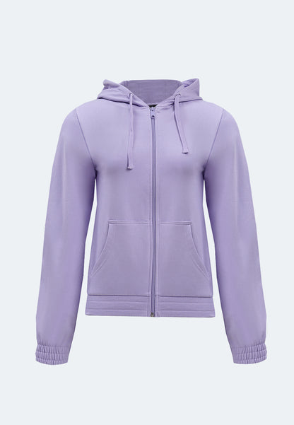 Felpa da donna con cappuccio e zip Sonora