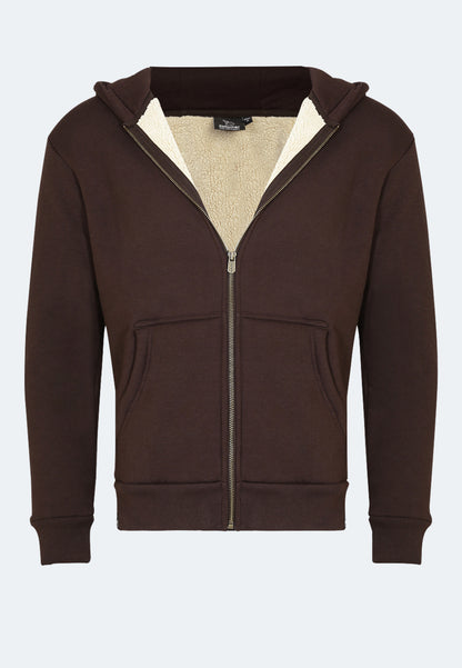 Felpa Switcher Sherpa con cappuccio Verbier