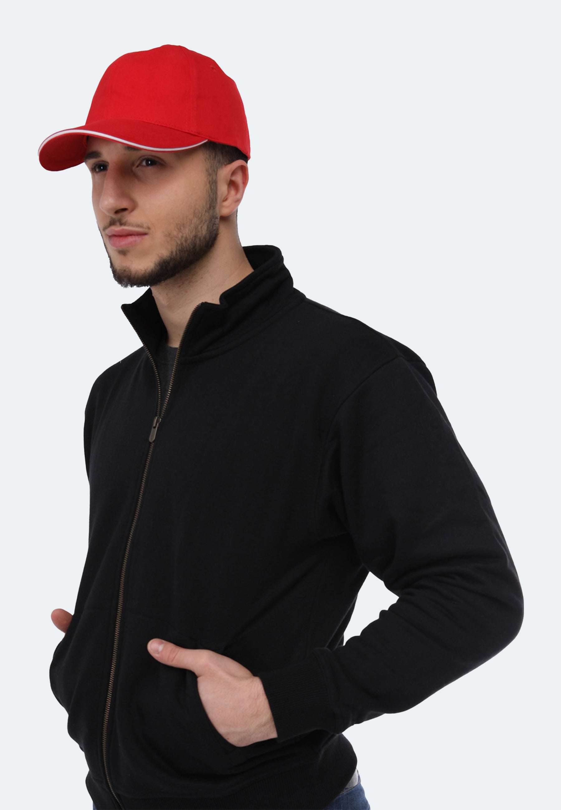 Cappello sandwich in twill Churchill