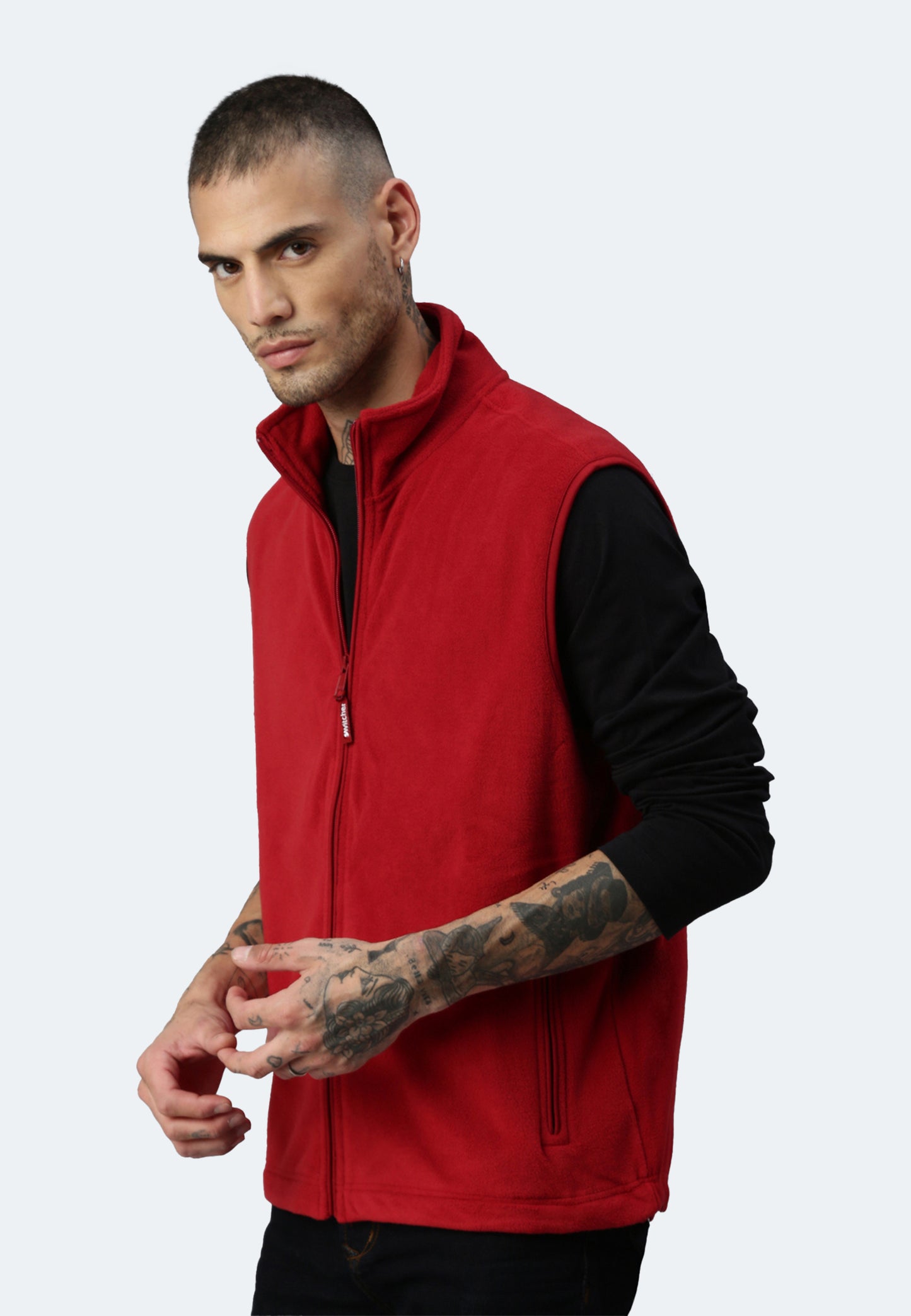 Gilet in pelliccia di fibra Cortina