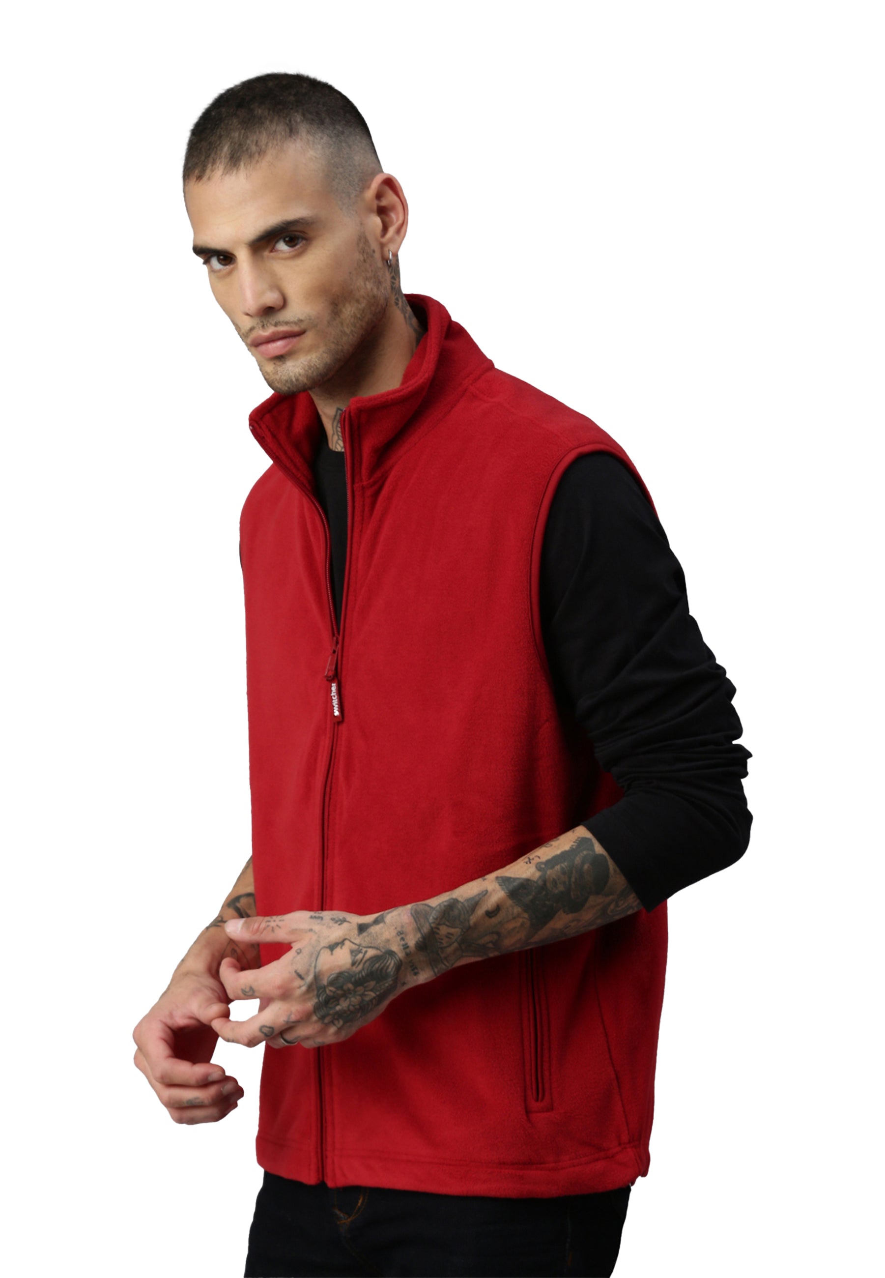 Gilet in pelliccia di fibra Cortina