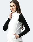 Gilet in pelliccia di fibra Helsinki