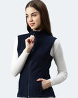 Gilet in pelliccia di fibra Helsinki