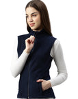 Gilet in pelliccia di fibra Helsinki