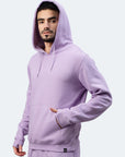Felpa Switcher con cappuccio da uomo colore casablanca/lavanda