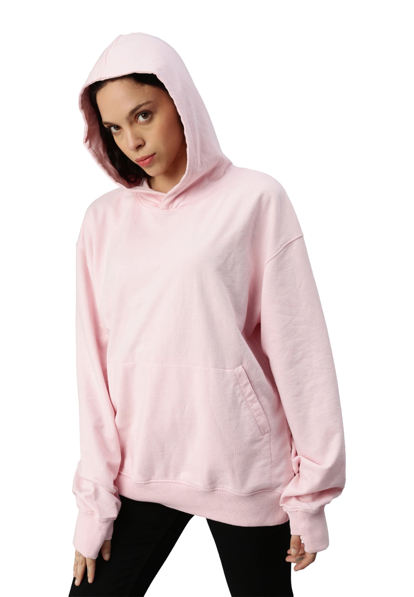 Felpa con cappuccio Switcher Lady colore skylar/704 camelia