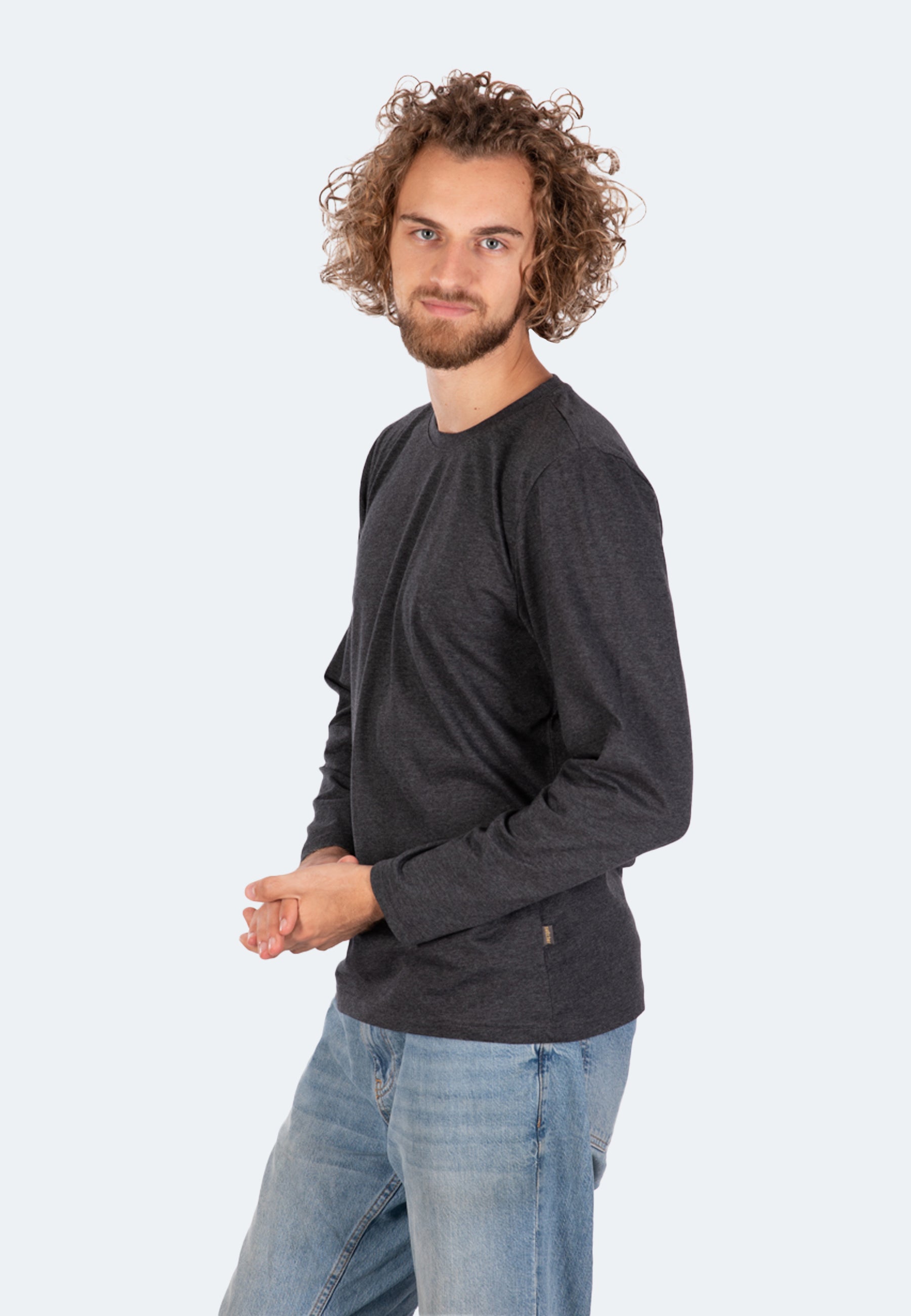 Switcher manica lunga loic color/41 noir chine