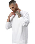 Switcher manica lunga colore balena/bianco