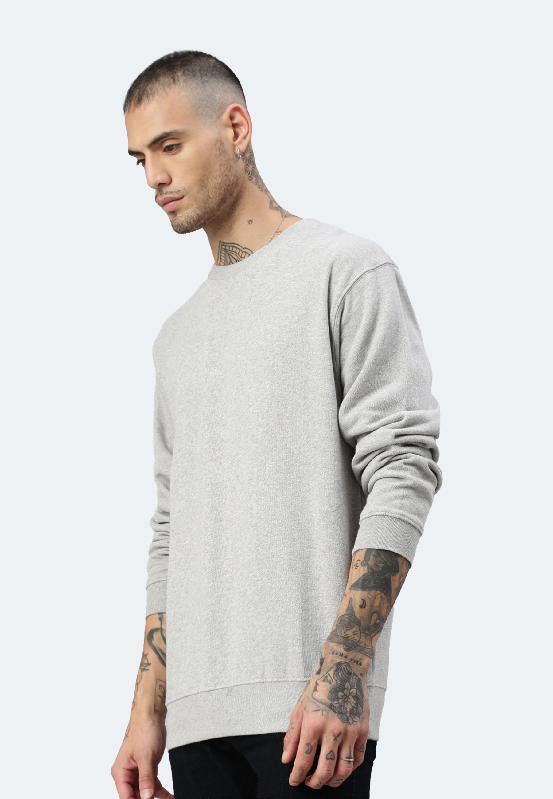 Switcher manica lunga colore balena/42 gris chine