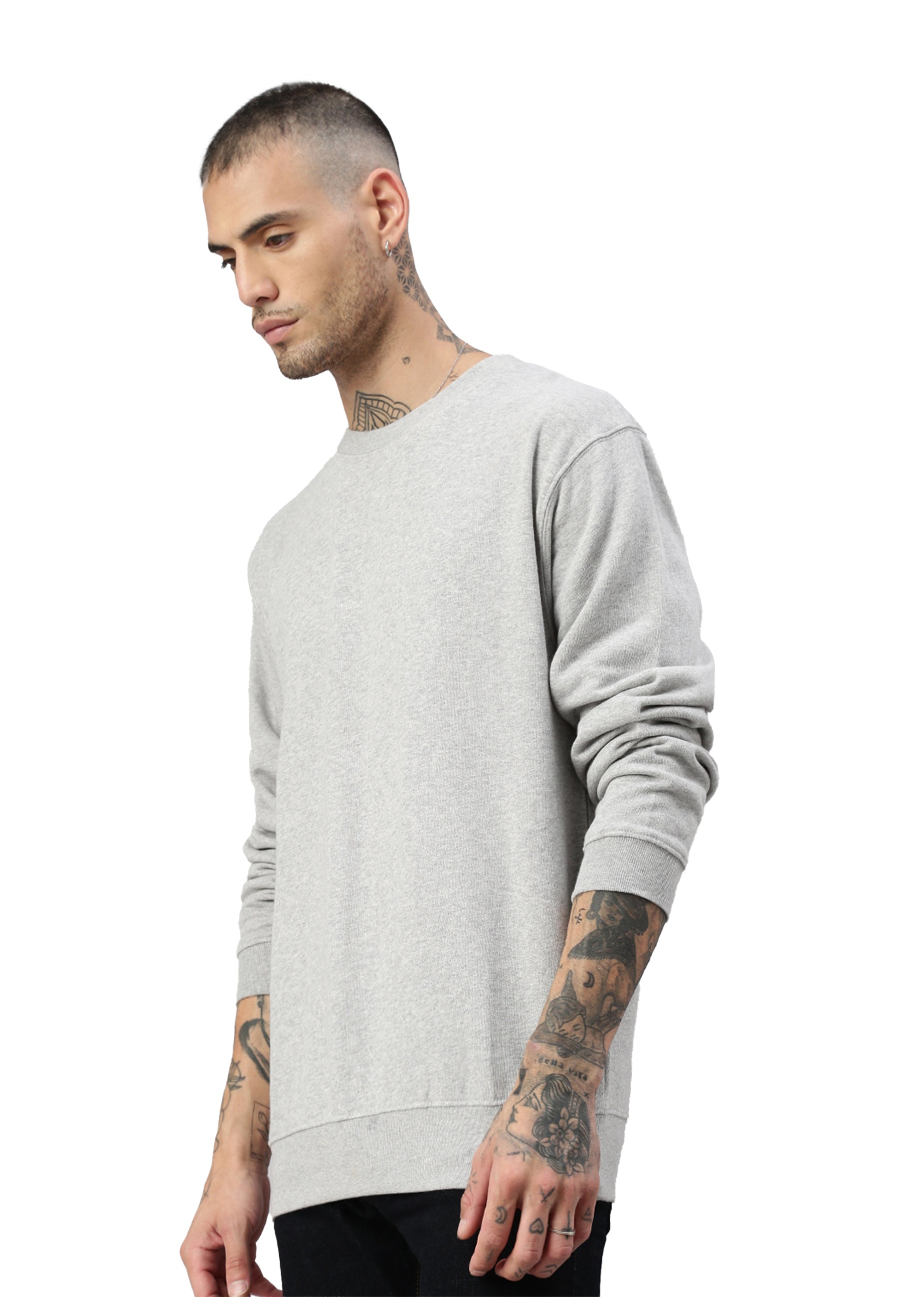 Switcher manica lunga colore balena/bianco chine