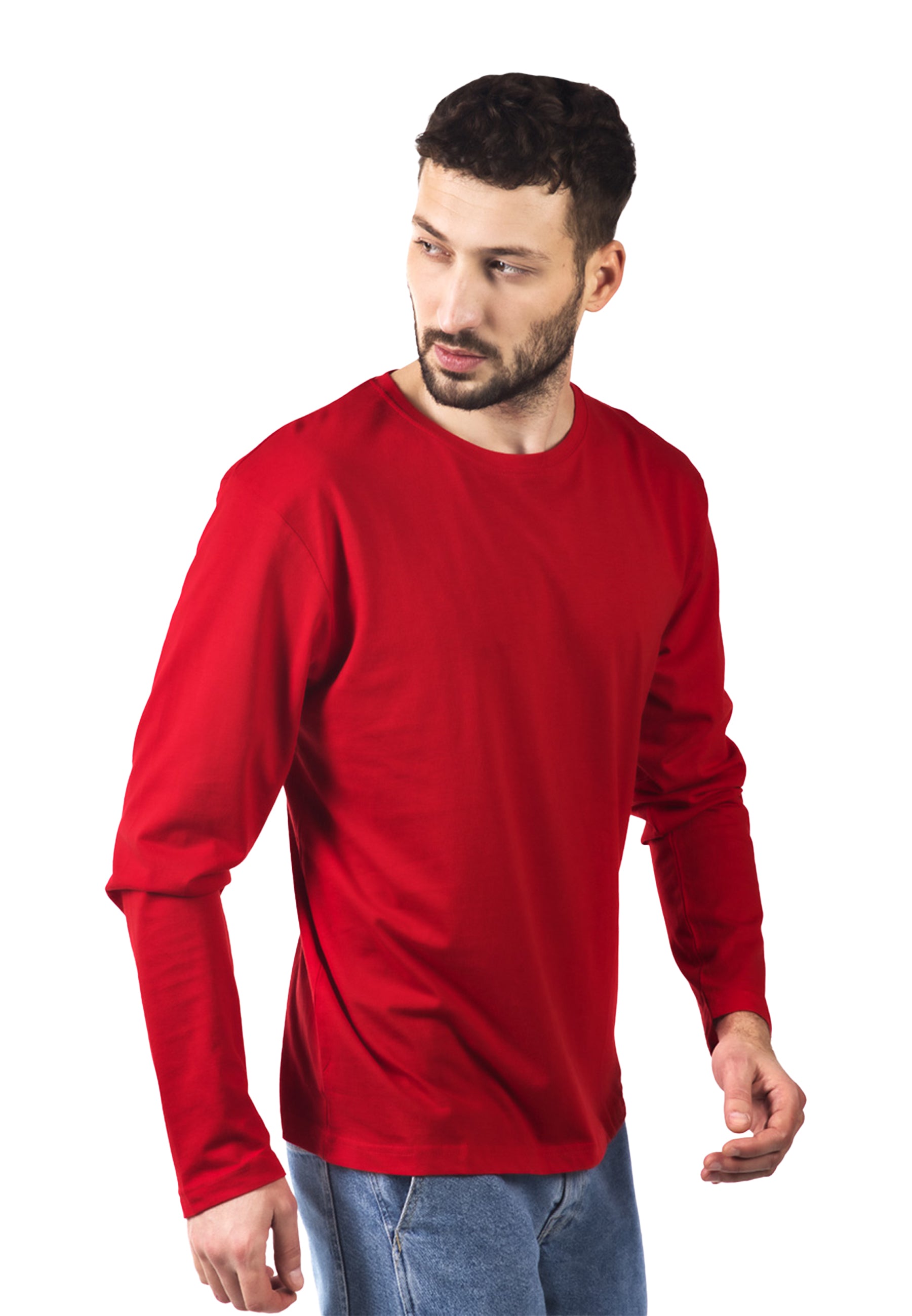 Switcher manica lunga colore balena/rouge