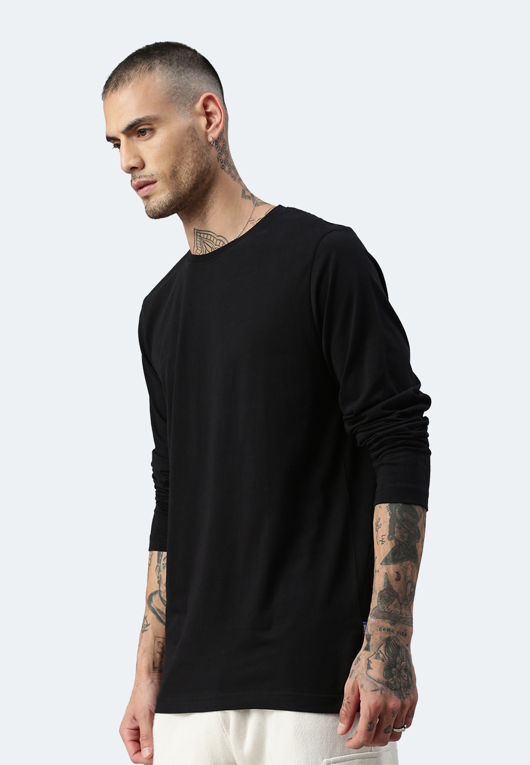 Switcher manica lunga colore balena/noir