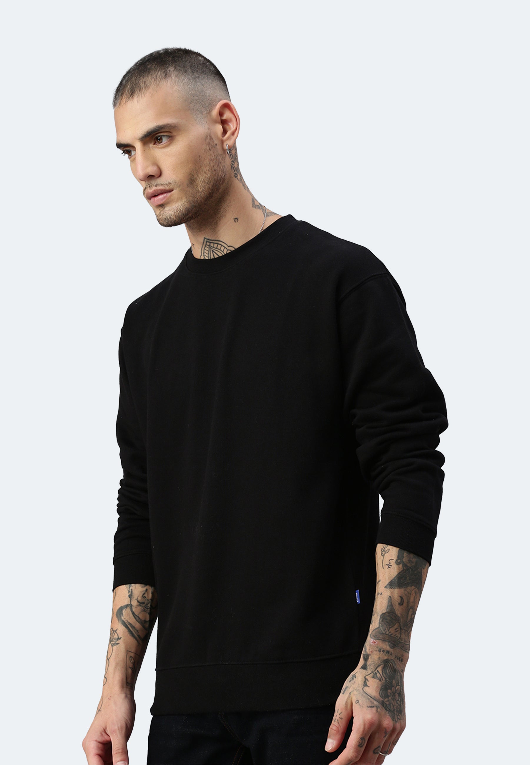 Switcher manica lunga colore balena/noir