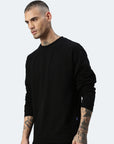 Switcher manica lunga colore balena/noir