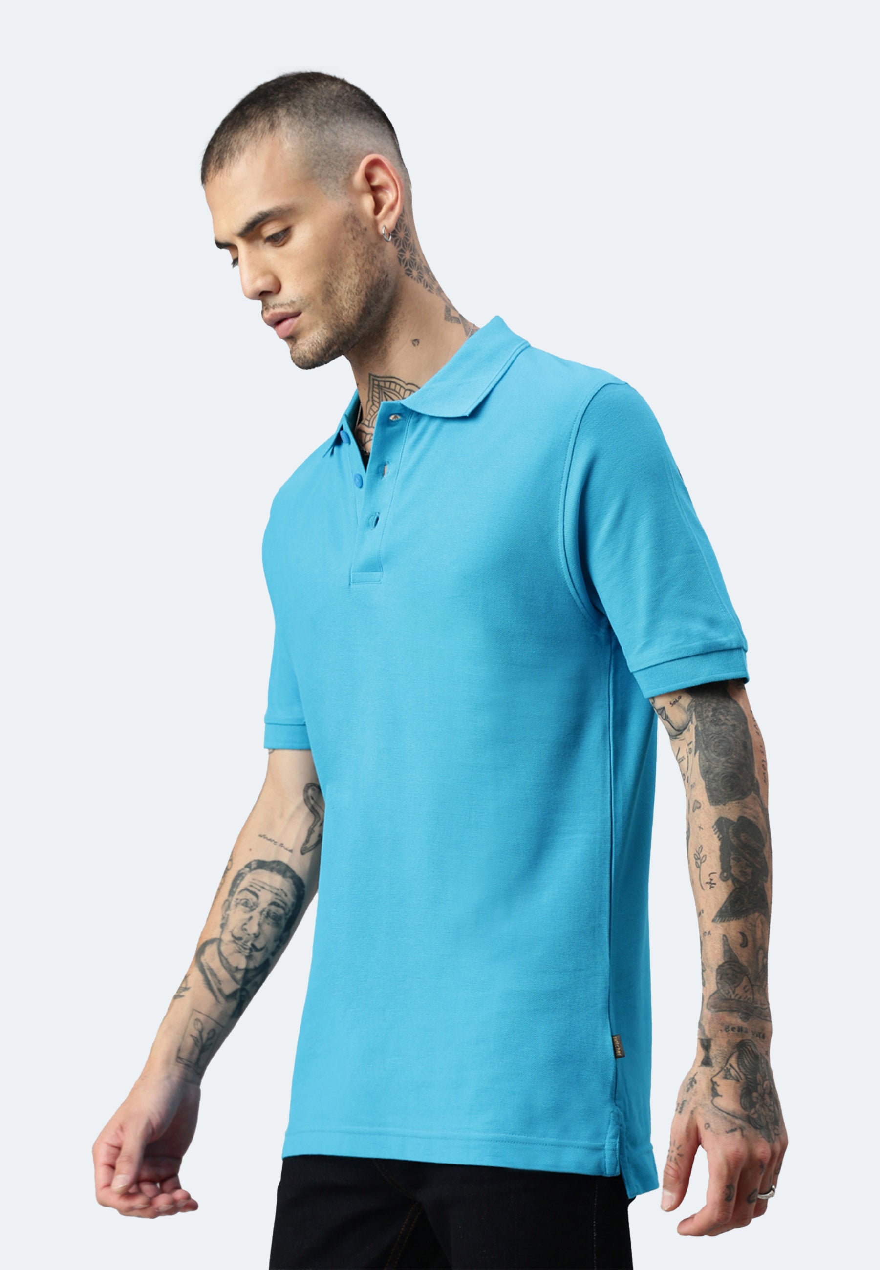 Polo da uomo Switcher color blu baia