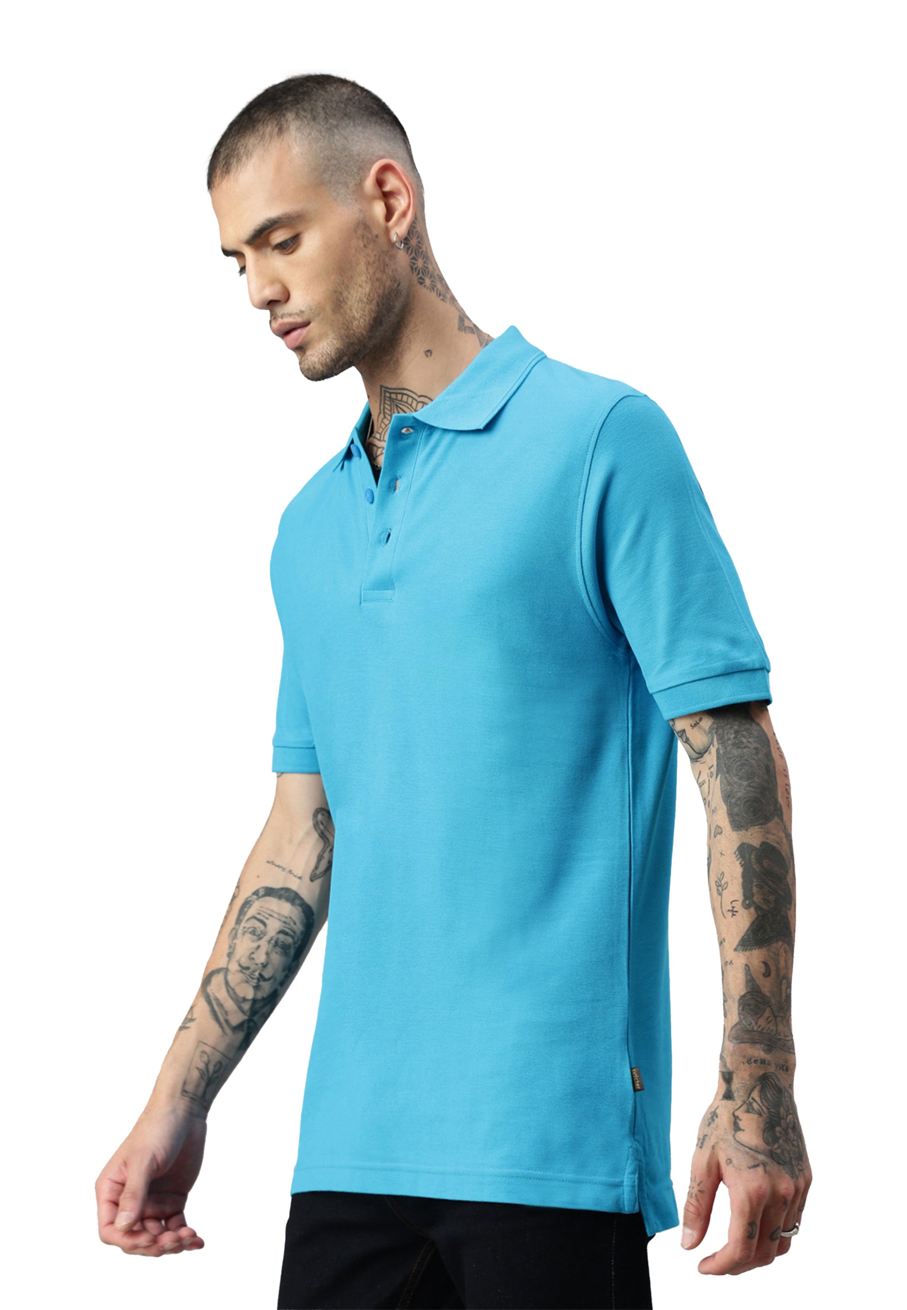 Polo da uomo Switcher color blu baia