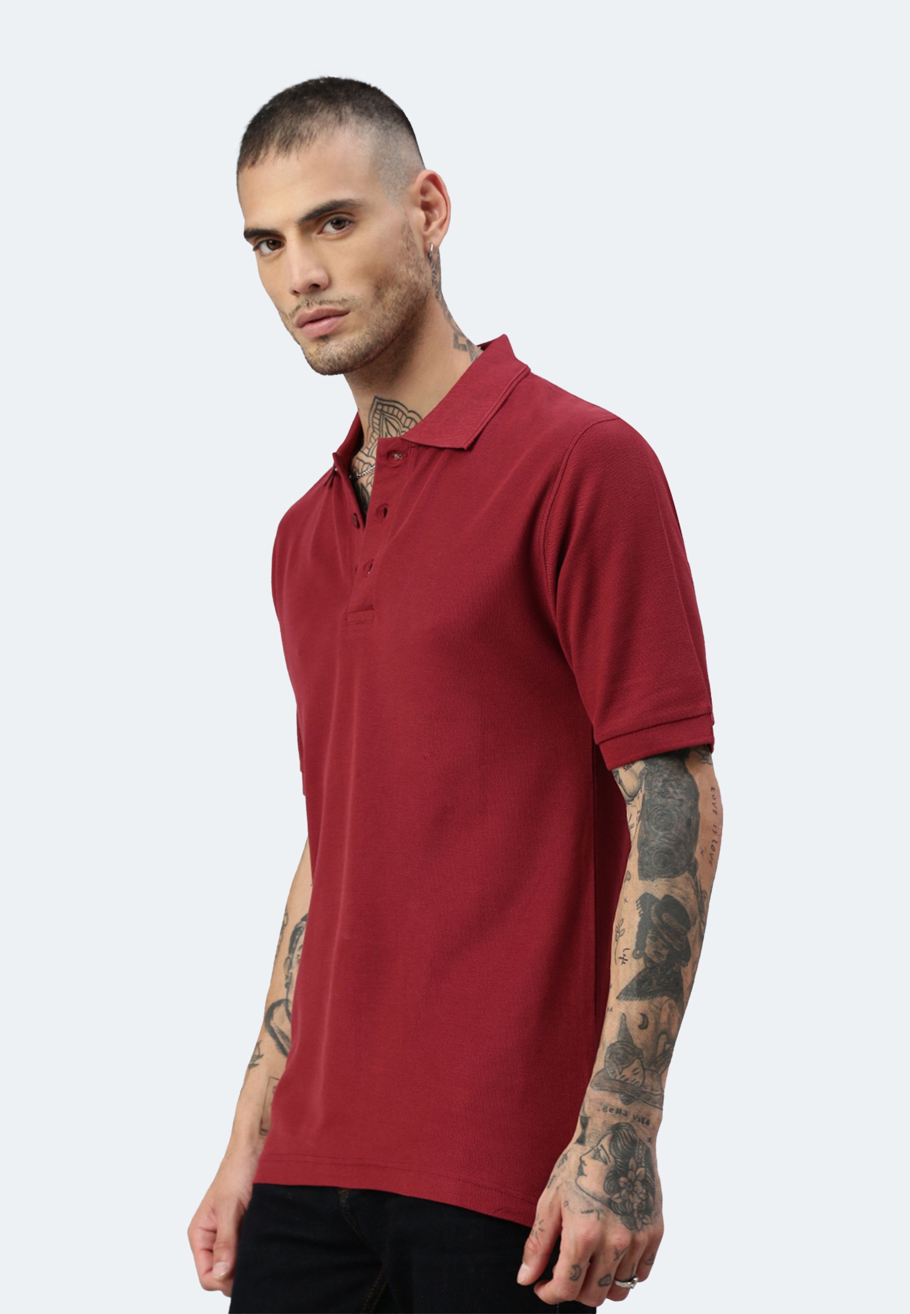 Polo da uomo Switcher colore bordeaux