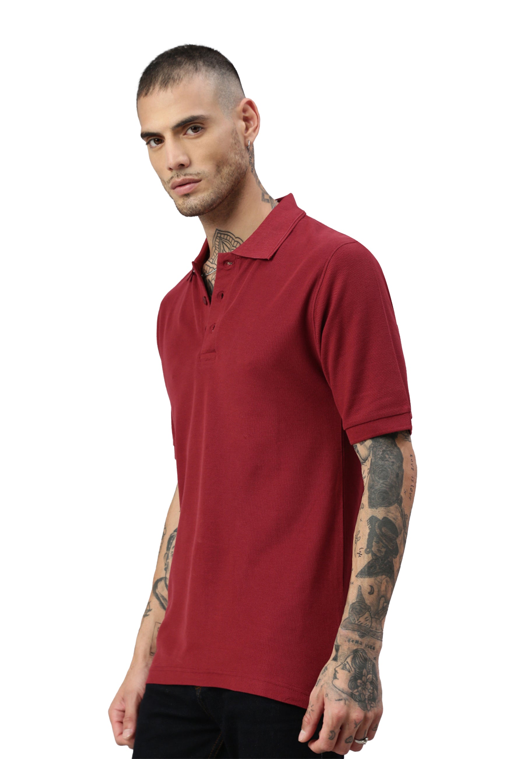 Polo da uomo Switcher colore bordeaux