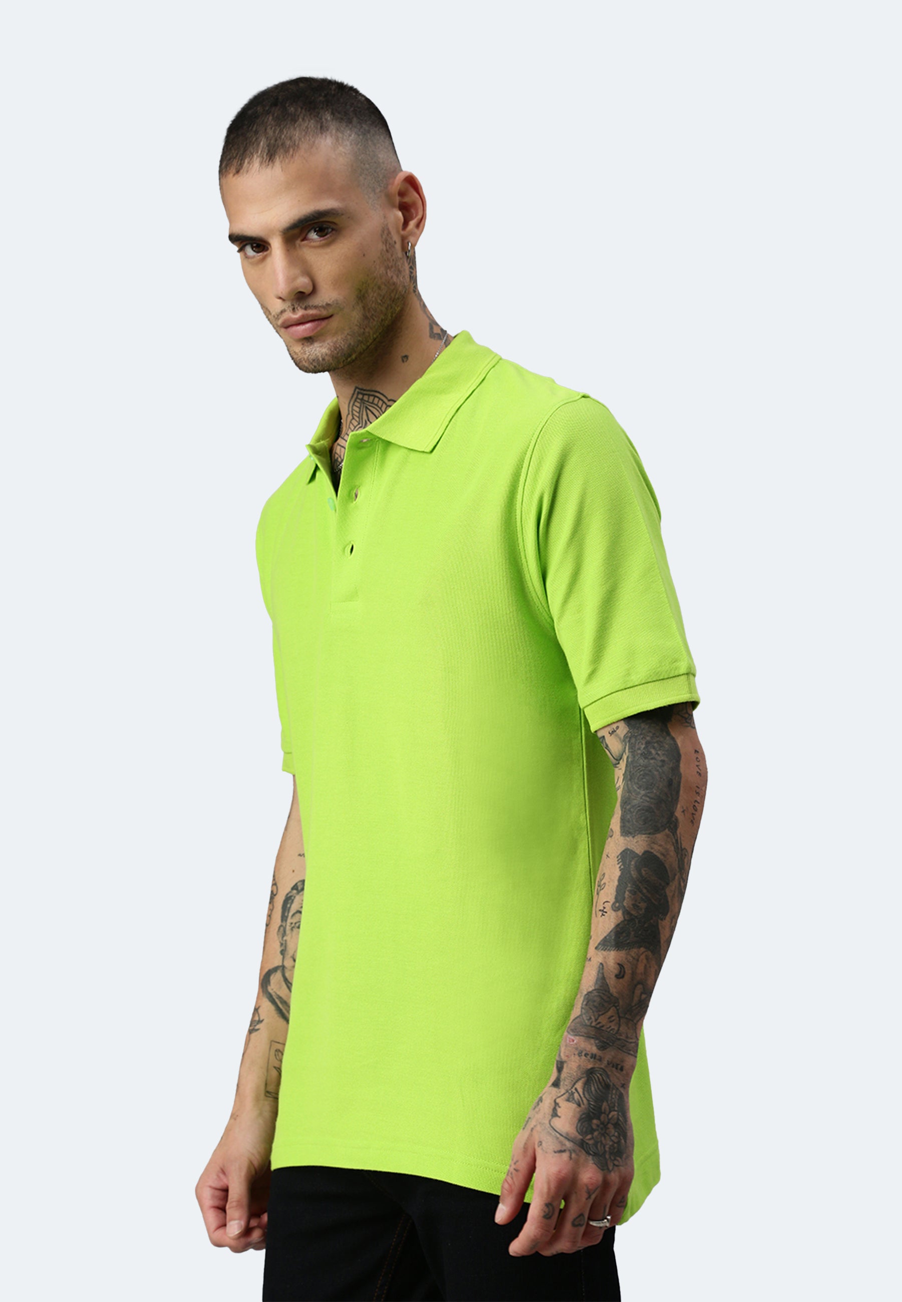 Polo da uomo Switcher color lime