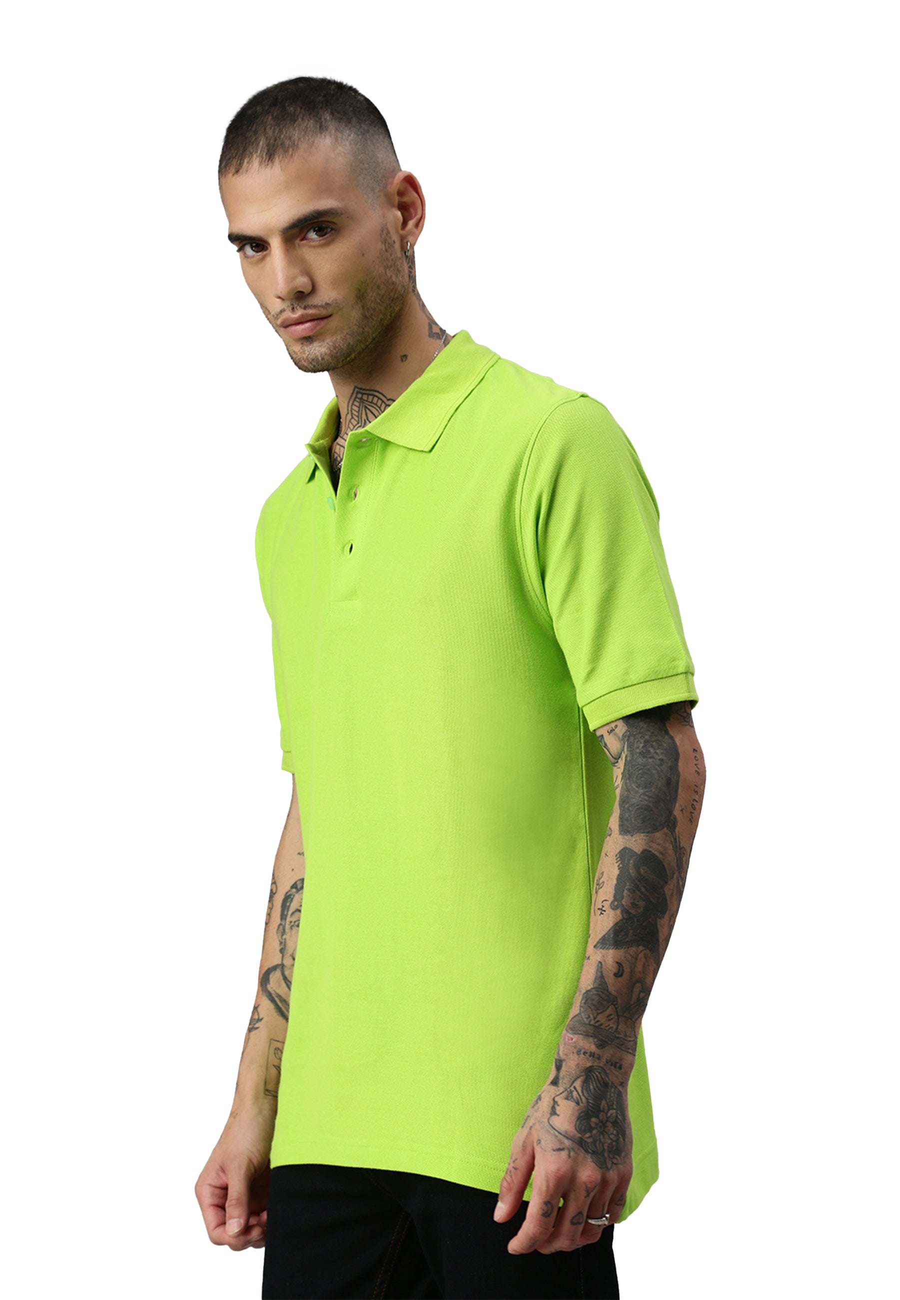 Polo da uomo Switcher color lime