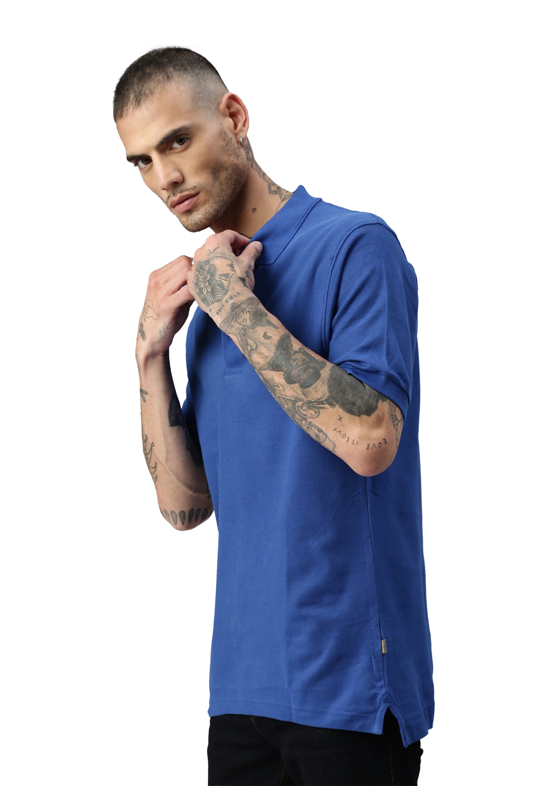 Polo da uomo Switcher color oceano